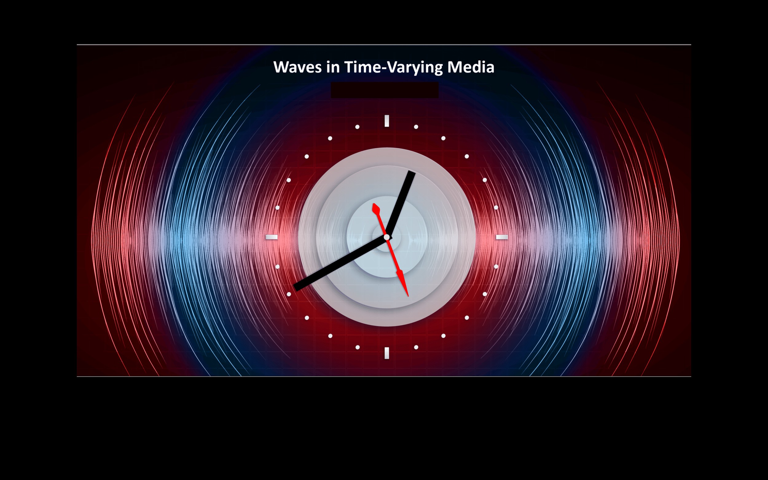Waves in Time-Varying Media Workshop